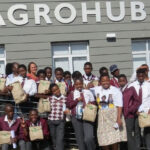 Agronomy demonstrates practicals to Khayamandi High School learners